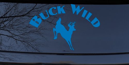 Deer Hunting Buck Wild Car or Truck Window Decal Sticker