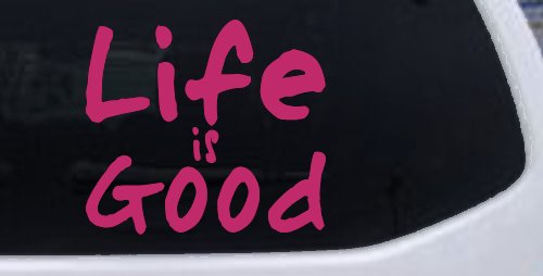Life is Good Christian Car or Truck Window Decal Sticker