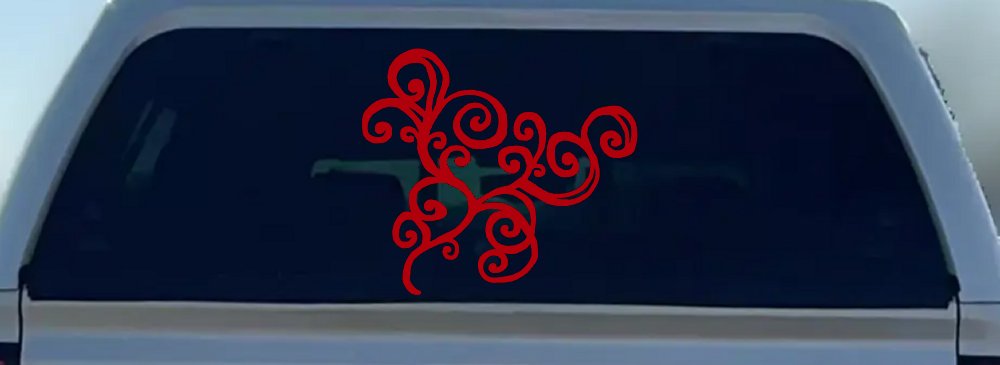 Swirl Car or Truck Window Decal Sticker
