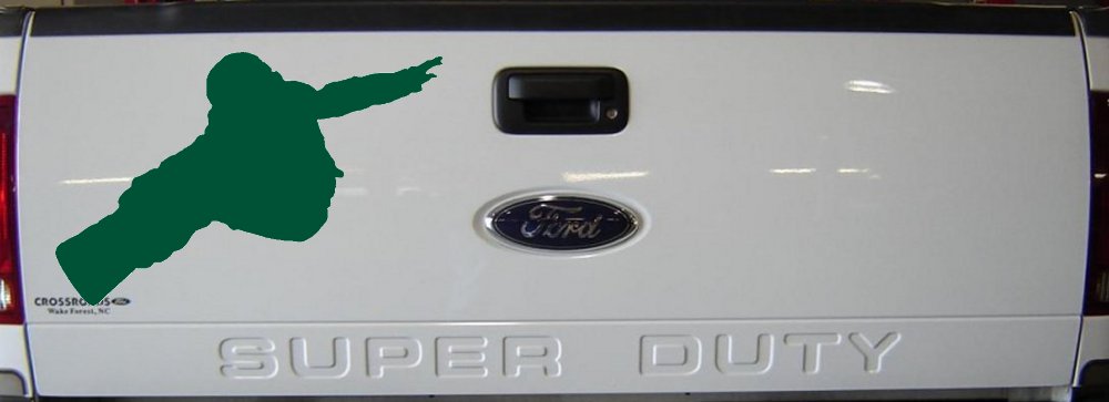 Snowboarding Car or Truck Window Decal Sticker
