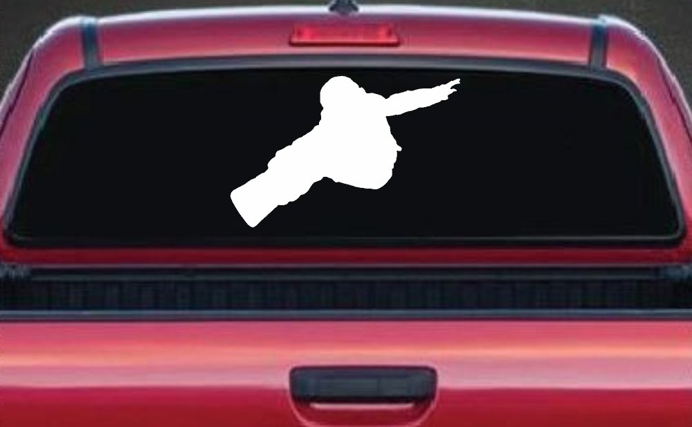 Snowboarding Car or Truck Window Decal Sticker