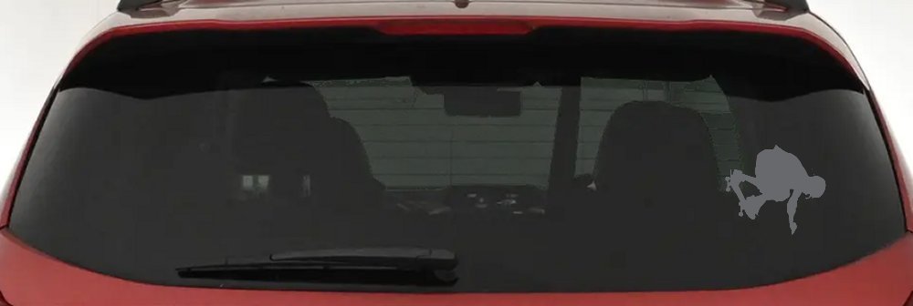 Skateboarding Car or Truck Window Decal Sticker