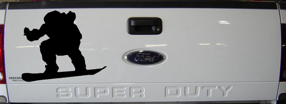 Snowboarding Sports Car or Truck Window Decal Sticker