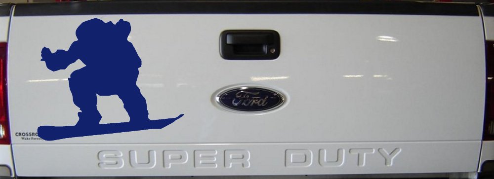 Snowboarding Sports Car or Truck Window Decal Sticker