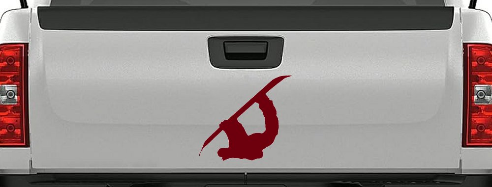 Snowboarding Car or Truck Window Decal Sticker