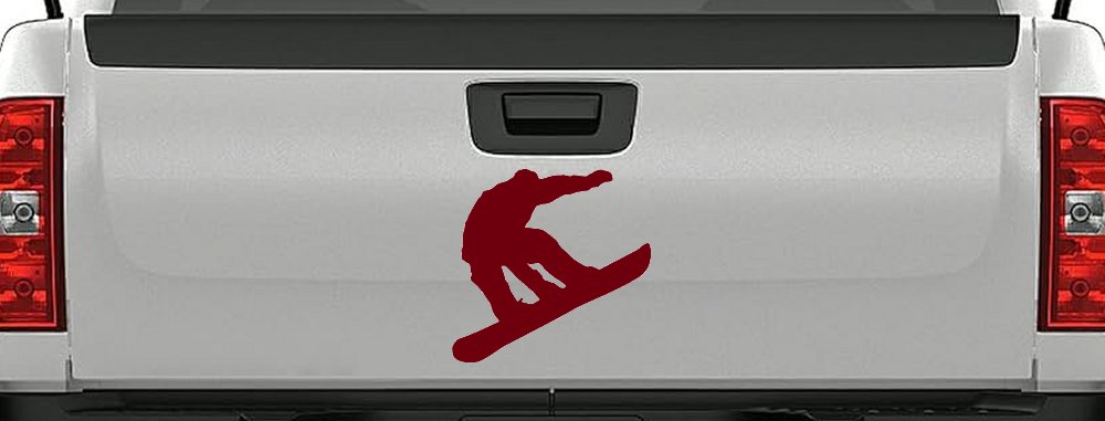 Snowboarding Sports Car or Truck Window Decal Sticker