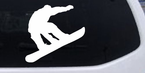 Snowboarding Sports Car or Truck Window Decal Sticker