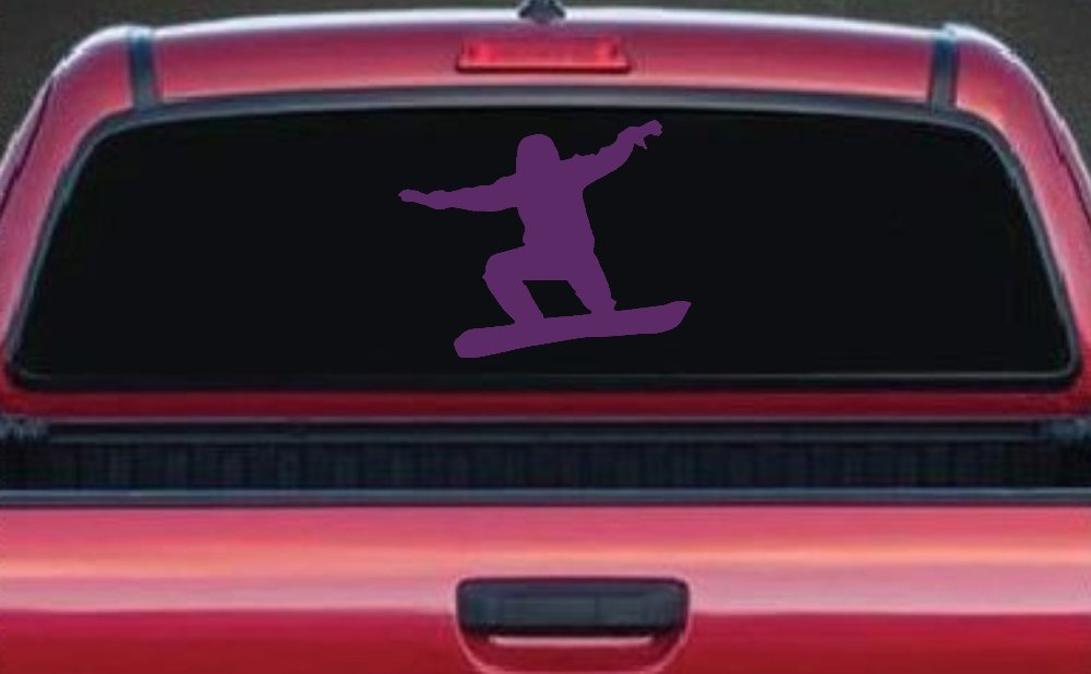 Snowboarding Car or Truck Window Decal Sticker