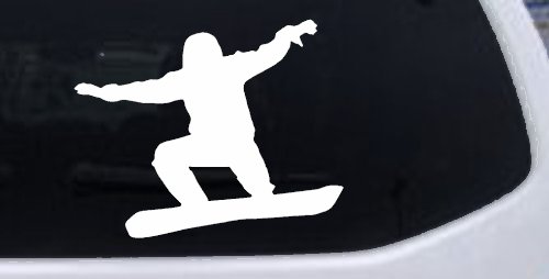 Snowboarding Car or Truck Window Decal Sticker