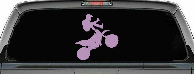 Moto X Freestyle Trick Car or Truck Window Decal Sticker