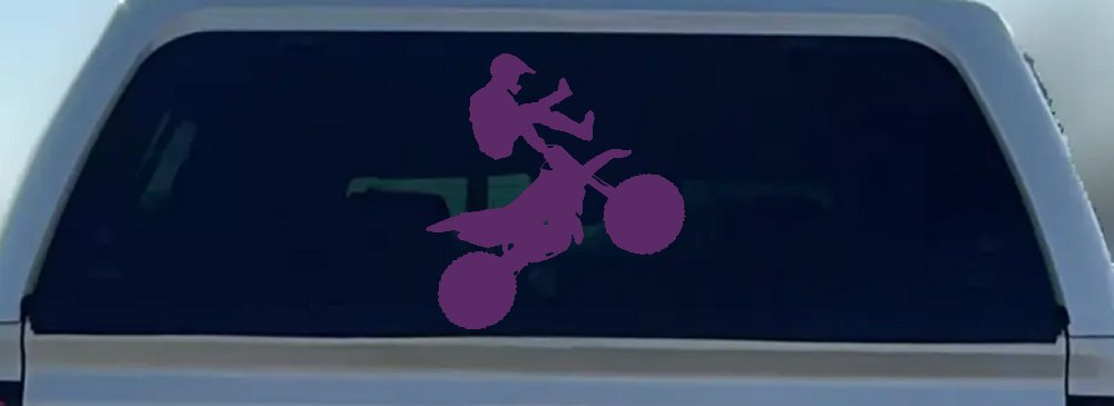 Moto X Freestyle Trick Car or Truck Window Decal Sticker