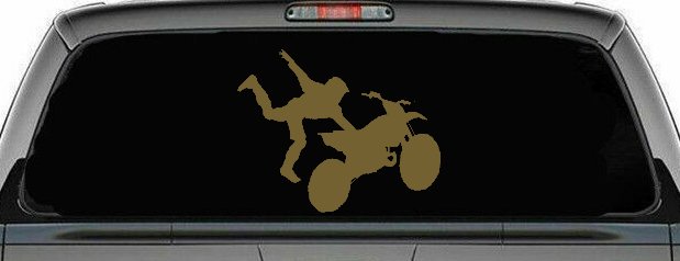 Moto X Freestyle Trick Car or Truck Window Decal Sticker