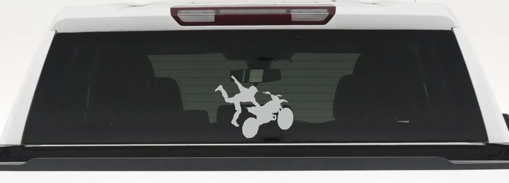 Moto X Freestyle Trick Car or Truck Window Decal Sticker