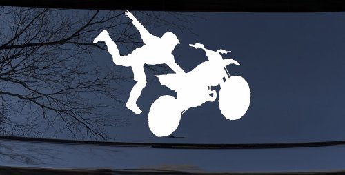 Moto X Freestyle Trick Car or Truck Window Decal Sticker