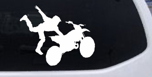Moto X Freestyle Trick Car or Truck Window Decal Sticker