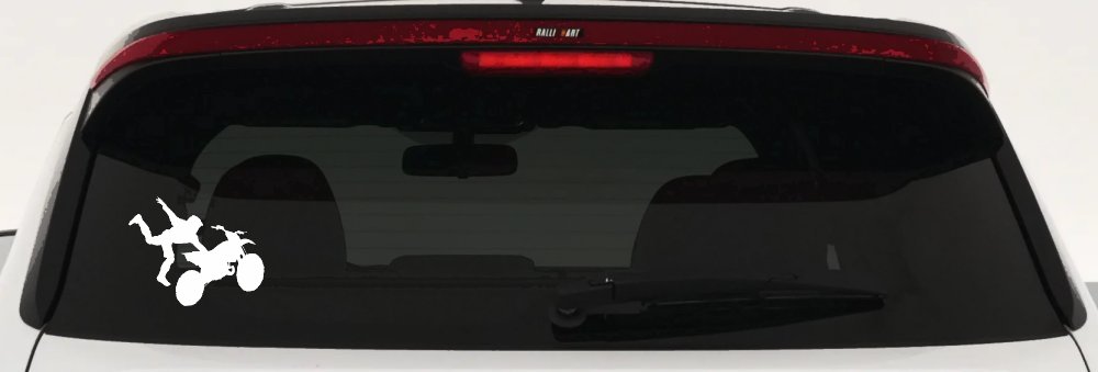Moto X Freestyle Trick Car or Truck Window Decal Sticker