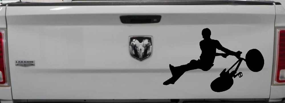 BMX Trick Car or Truck Window Decal Sticker