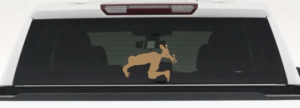 Skateboarding Car Truck Window Decal Vinyl Sticker Skate Life Graphic (Light Brown)