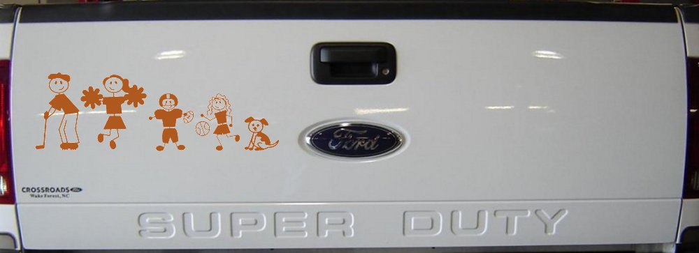 Golfing Dad Stick Family Car or Truck Window Decal Sticker