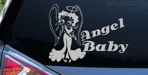 Betty Boop Angel Baby Lady Biker Car or Truck Window Decal Sticker