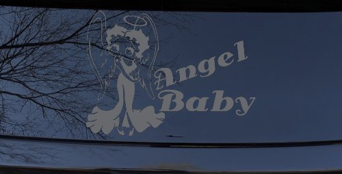 Betty Boop Angel Baby Lady Biker Car or Truck Window Decal Sticker