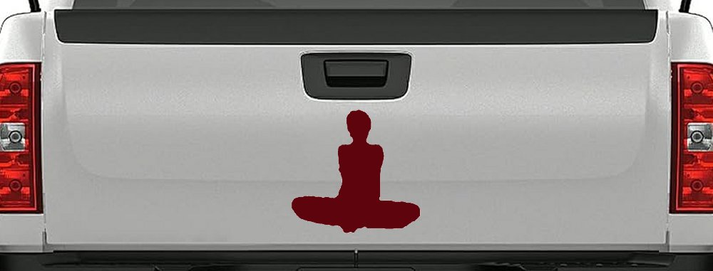Yoga Pose Car or Truck Window Decal Sticker