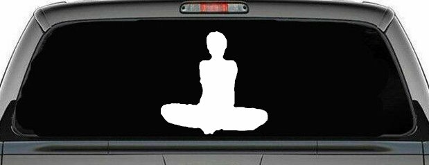 Yoga Pose Car or Truck Window Decal Sticker
