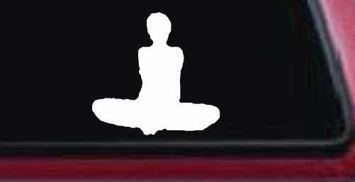 Yoga Pose Car or Truck Window Decal Sticker