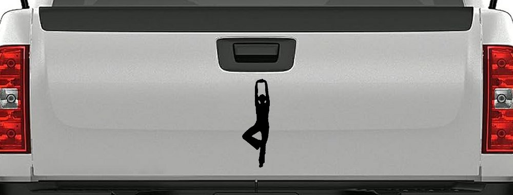 Yoga Pose Car or Truck Window Decal Sticker