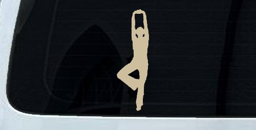 Yoga Pose Car or Truck Window Decal Sticker