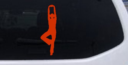 Yoga Pose Car or Truck Window Decal Sticker