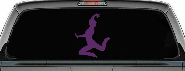 Dancer Car or Truck Window Decal Sticker (Violet)