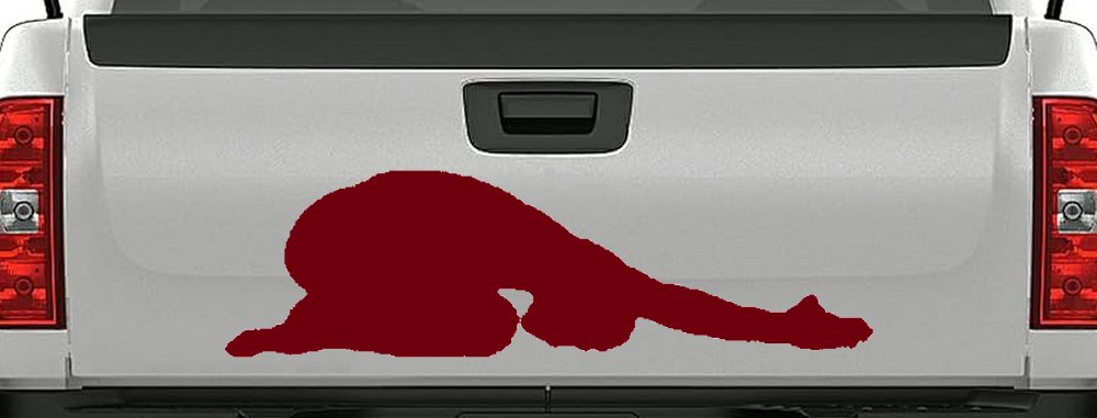 Yoga Pose Car or Truck Window Decal Sticker