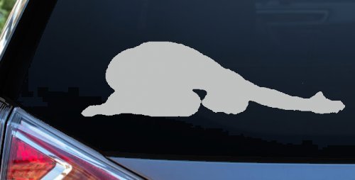 Yoga Pose Car or Truck Window Decal Sticker