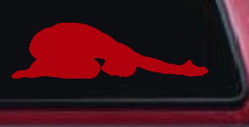 Yoga Pose Car or Truck Window Decal Sticker