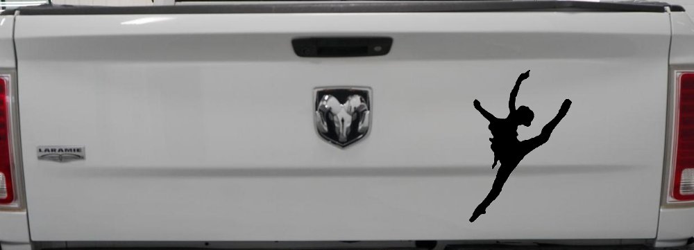 Dancer Car or Truck Window Decal Sticker (Black)
