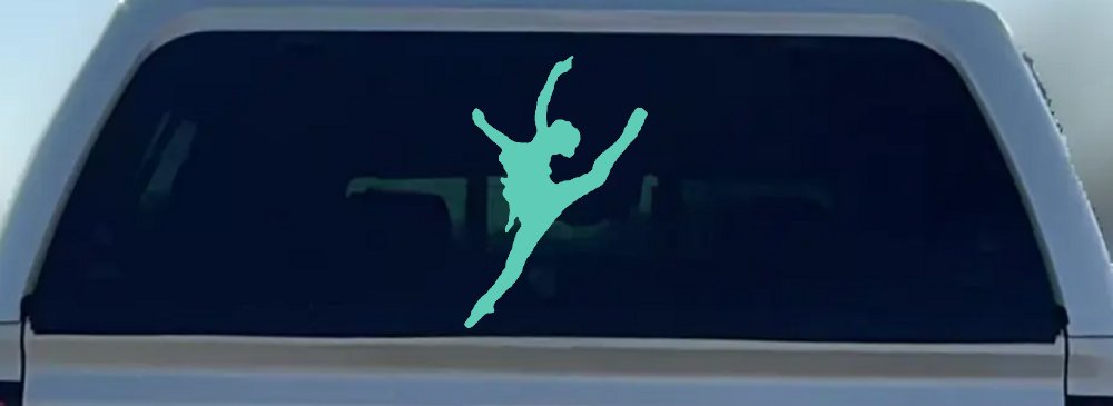 Dancer Vinyl Decal for Cars & Trucks - Express Your Passion (Mint)
