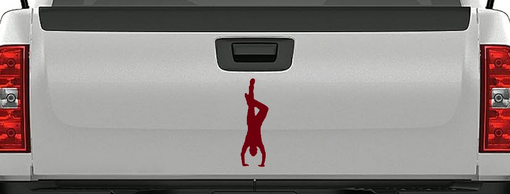 Dancer Hand Stand Car or Truck Window Decal Sticker