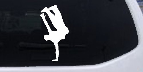 Dancer One Hand Stand Car or Truck Window Decal Sticker