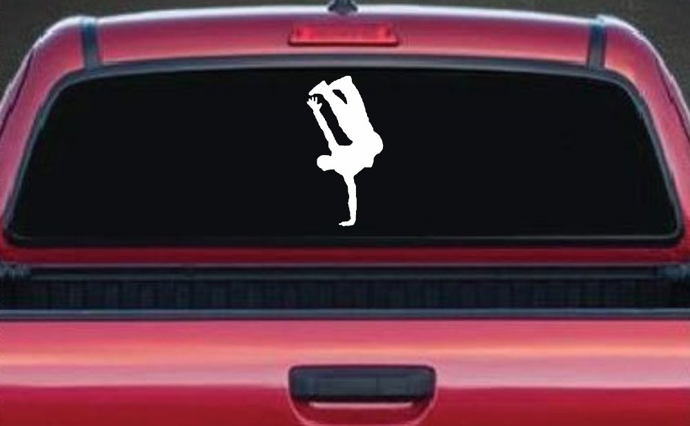 Dancer One Hand Stand Car or Truck Window Decal Sticker