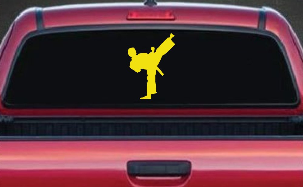 Karate Ninja Car or Truck Window Decal Sticker