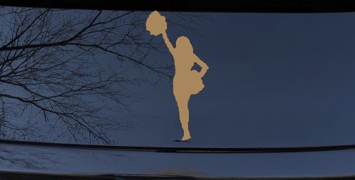 Cheerleader Sports Car or Truck Window Decal Sticker