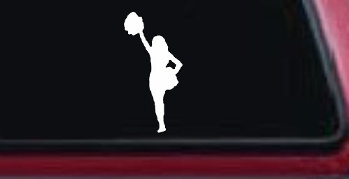 Cheerleader Sports Car or Truck Window Decal Sticker