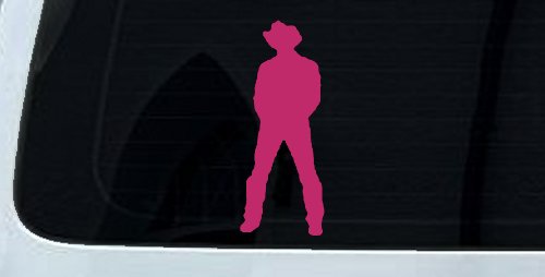 Cowboy Decal Western Car or Truck Window Decal Sticker