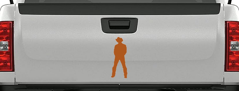 Cowboy Decal Western Car or Truck Window Decal Sticker