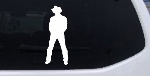 Cowboy Decal Western Car or Truck Window Decal Sticker