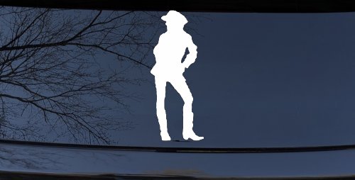 Cowgirl Decal Western Car or Truck Window Decal Sticker