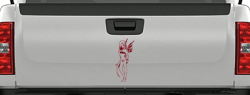 Cute Pixie Fairy Bikini Car or Truck Window Decal Sticker