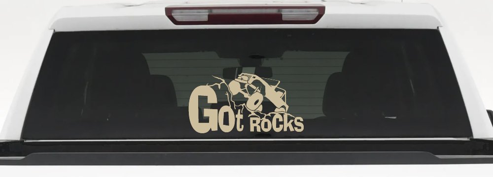 Got Rocks Off Road Car or Truck Window Decal Sticker