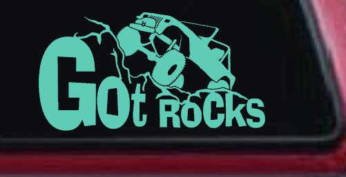 Got Rocks Off Road Car or Truck Window Decal Sticker (Mint)